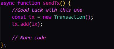 Send a Transaction